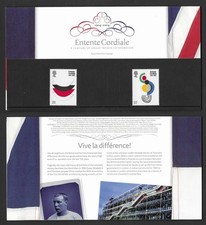 GB. 2004. PACK NO. 358. "ENTENTE CORDIALE" PRESENTATION  PACK. MNH.