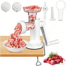 Manual Meat Grinder 3-in-1