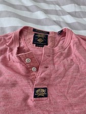 Men's Superdry Henley T-Shirt