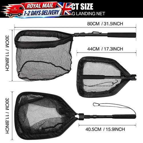 Landing net telescopic folding - landing,
