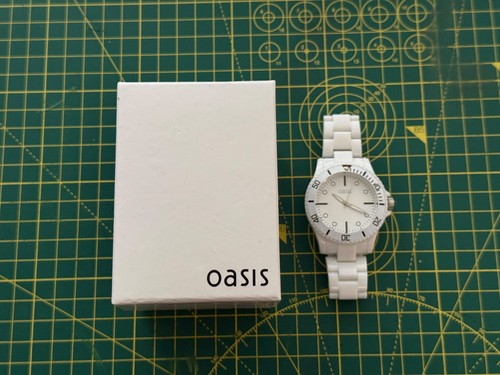 Oasis ladies white plastic - white,