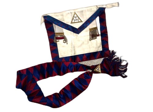 Masonic regalia apron and neck - regalia,