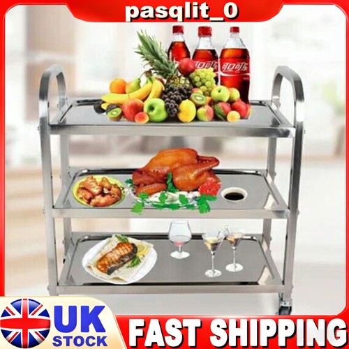 Tier stainless steel trolley - tier,