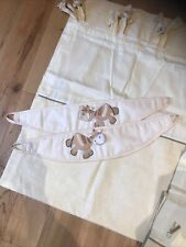 Zeddy and parsnip baby curtains with tie backs