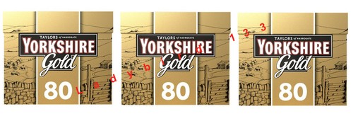 Yorkshire gold tea bags x3 - yorkshire, 80