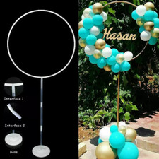 Round Balloon Arch Column Frame Garland Adjustable Arch Stand Wedding Love Party