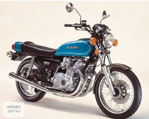 Suzuki gs750 early slide - suzuki,