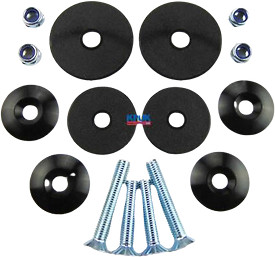 Kart seat fixing - seat, kit