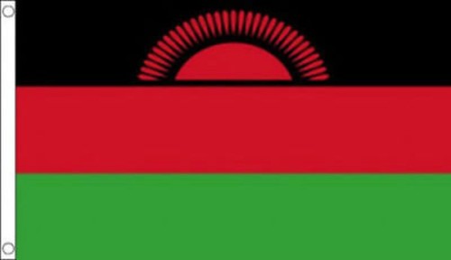 Malawi flag 5ft 3ft - malawi,