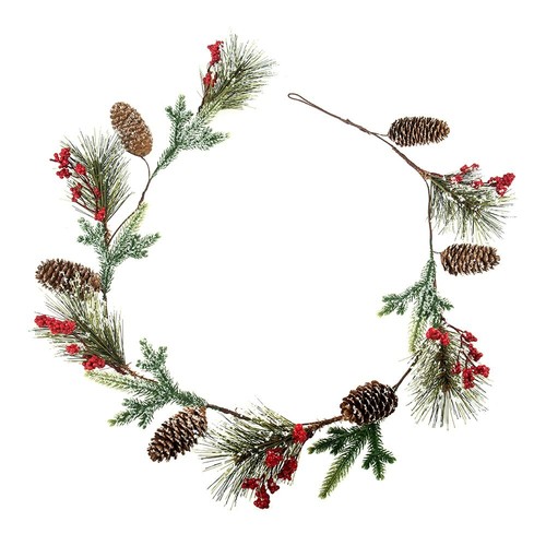 Frosted artificial pine winter - frosted,