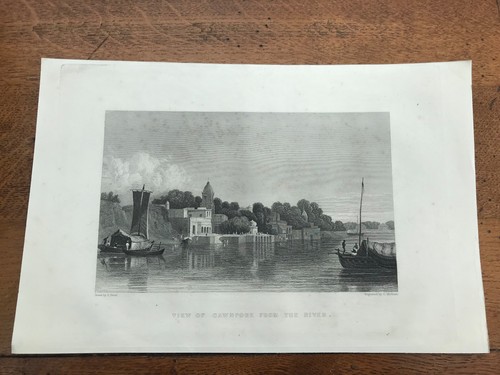 1860 engraving view of - 1860, "