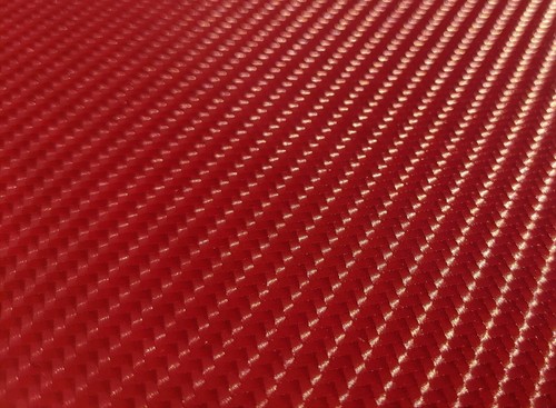 Red carbon fibre vehicle - 4d,