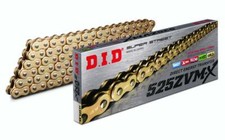 Ducati 1000 SS / DS 03-06 DID ZVMX Heavy Duty Gold X-Ring Chain 525 x 96 Links