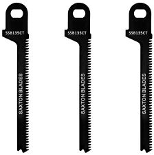 Saxton SSB135CT 3 x Wood Blades Compatible with Black and Decker Scorpion Saws