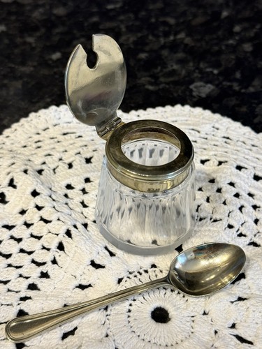 Antique cast glass - &, epns
