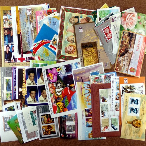 Worldwide stamp sheets - sheets:, lot