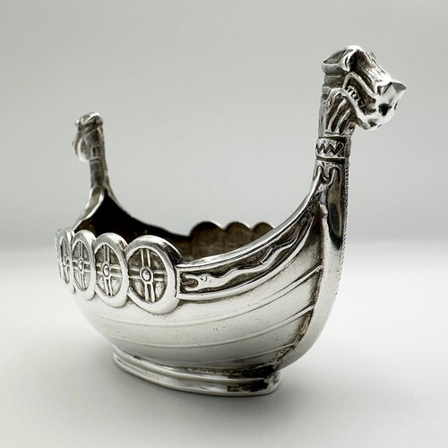 Vintage swedish viking boat - vintage,