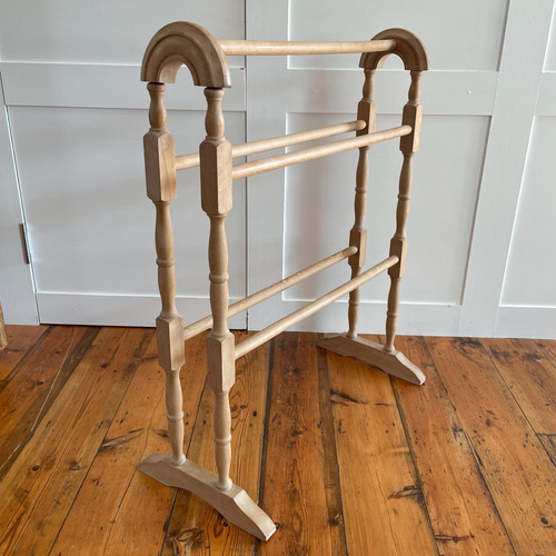 Victorian pine towel rail - victorian,