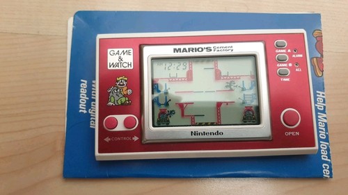 Vintage nintendo game watch - game,