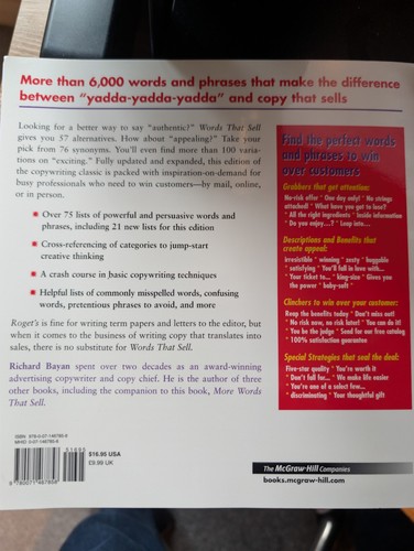 Words that sell the - words,