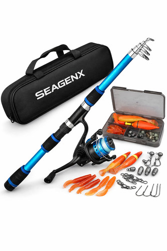 Seagenx telescopic fishing rod - seagenx,