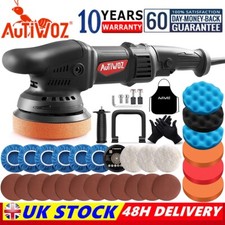 Dual Action Car Polisher Buffer 920W Powerful Orbital Polishing Machine DA6" Pad