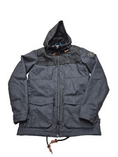 Surfanic Dark Grey Men's Waterproof Urban Series Ski/Snowboarding Jacket Size: S