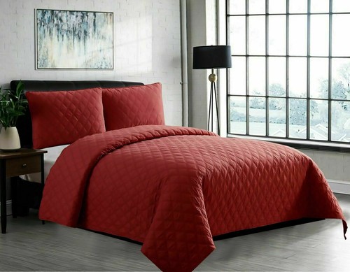 Quality luxury quilted 3pcs - quilted,