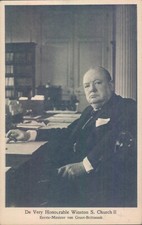 WWII Sir Winston Churchill at
