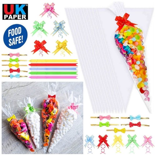 Cone sweet bags clear - cone,