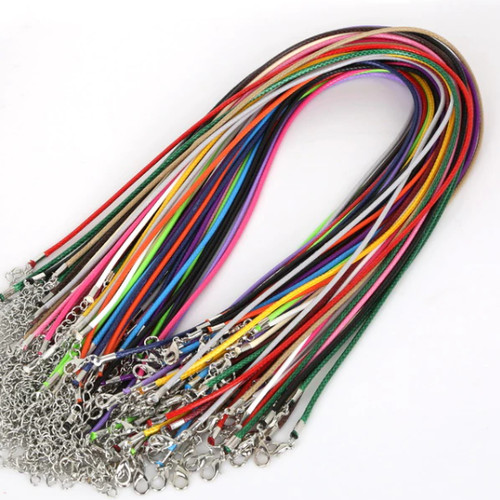 High quality leather necklace - high,