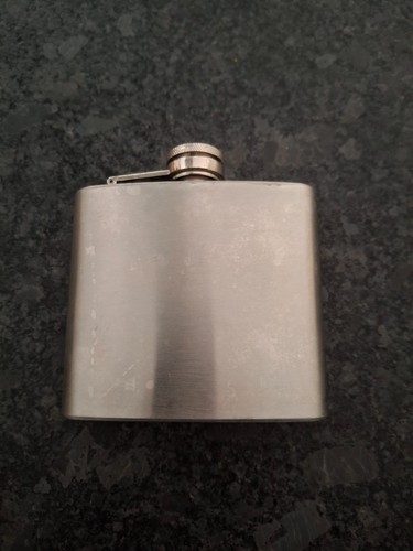 Stainless steel spirits hip - steel,