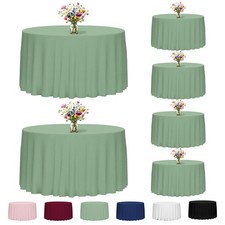 Fixwal 120" Sage Green Round