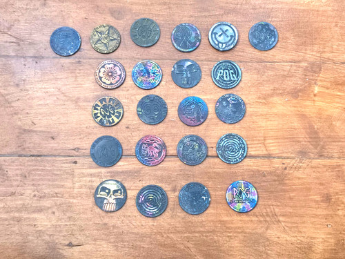 Vintage pog slammers joblot - vintage,