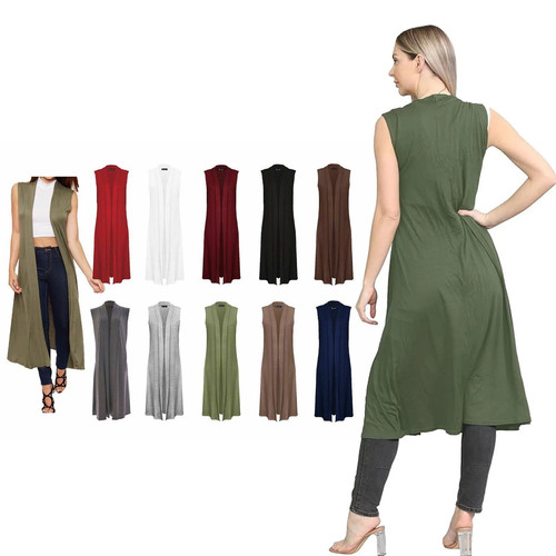 Ladies sleeveless maxi long - ladies,