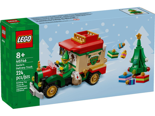 Lego santa delivery truck - lego®, santa's