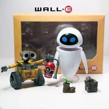 9cm Robot WALL E & EVE Set PVC