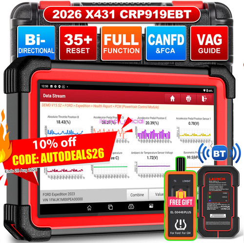 2026 launch x431 crp919e - x431, bt