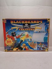  Blackbeard's Treasure Playset - Peter Pan Games vintage Pirate Board Game