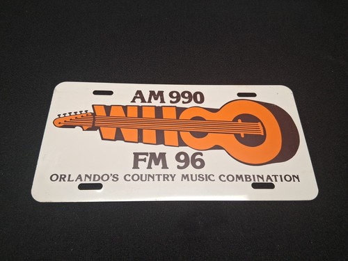 Whoo 990 license plate - whoo, fm