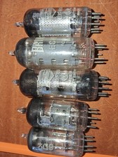 VINTAGE RADIO VALVE SET ECC85