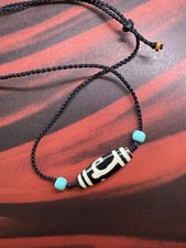 Tibetan Tara Dzi Bead Necklace