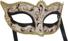 SPARKLING GOLD IVORY & BLACK