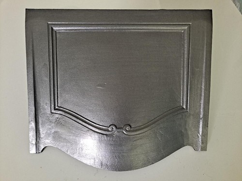 Cast iron fireplace canopy - iron,
