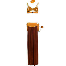 Costume Adult Sexy Star Wars Dress Fancy Women Princess Leia Slave