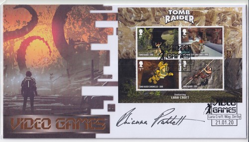 2020 tomb raider fdc signed - 2020,