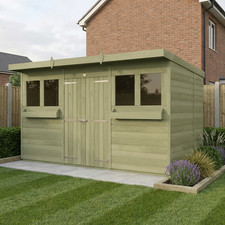 Total Sheds Pent Summer Shed