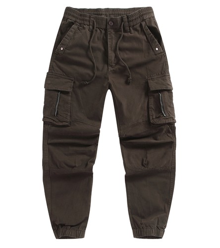 Mens elasticated waist cargo - waist,