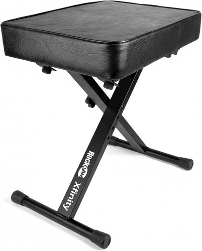 Rockjam adjustable piano bench - adjustable,