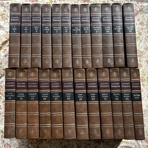Encyclopaedia britannica 1972 - encyclopaedia,